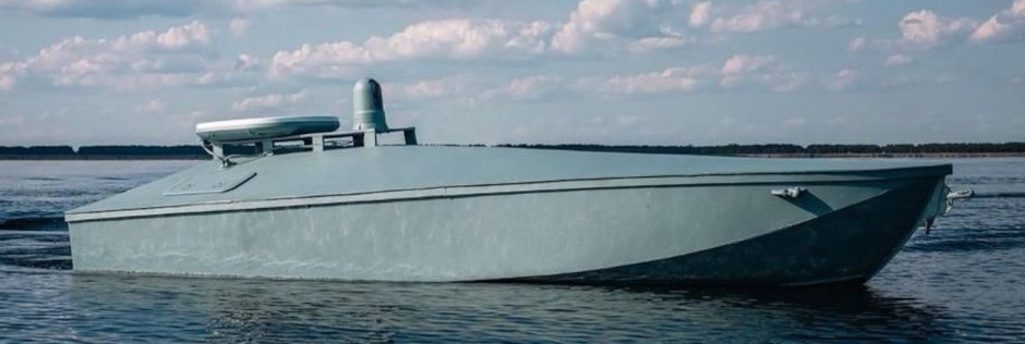 Ukrainian maritime drone USV Kozak Mamai