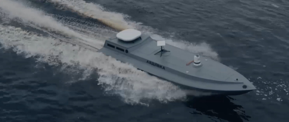 Improved Sea Baby drone 'Avdiivka'