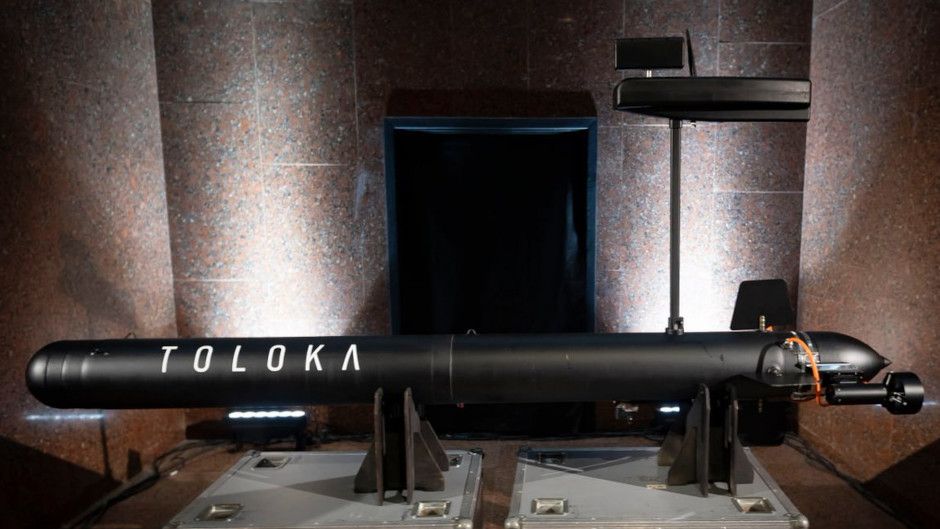 Ukrainian underwater drone Toloka TLK-150