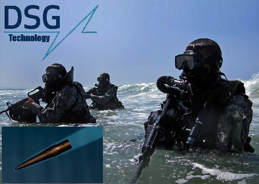 DSG technolgy Special Forces diver technoloy - DSG Supercavitating Ammunition