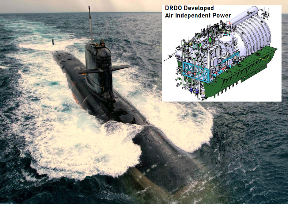 Indian Navy DRDO AIP Submarines