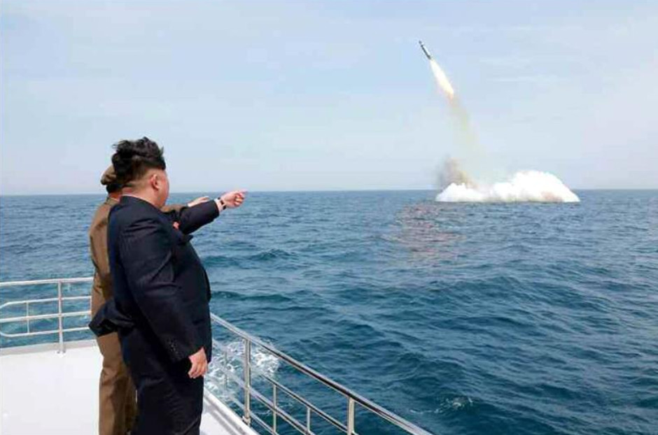 sinpo Class ballistic missile submarine north korea