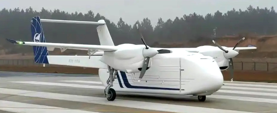 Chinese heavy lift cargo drone
