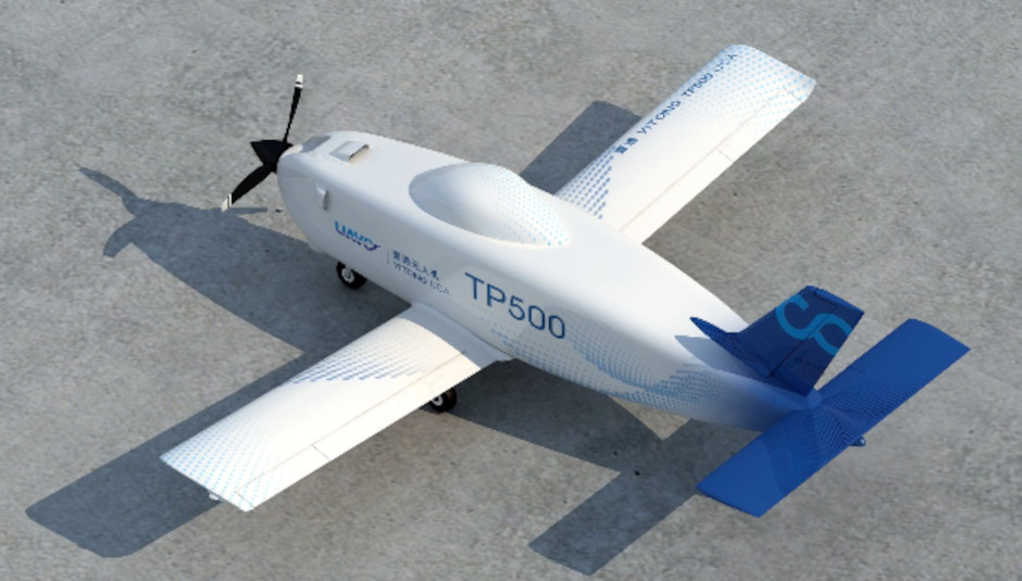 Chinese heavy lift cargo drone