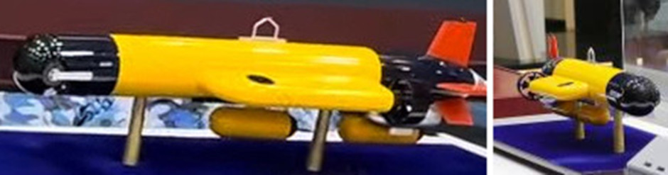 Chinese minehunter AUV