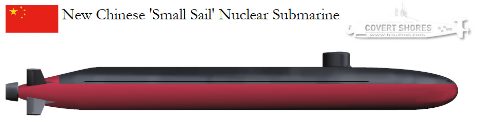 Chinese Small-Sail Submarine