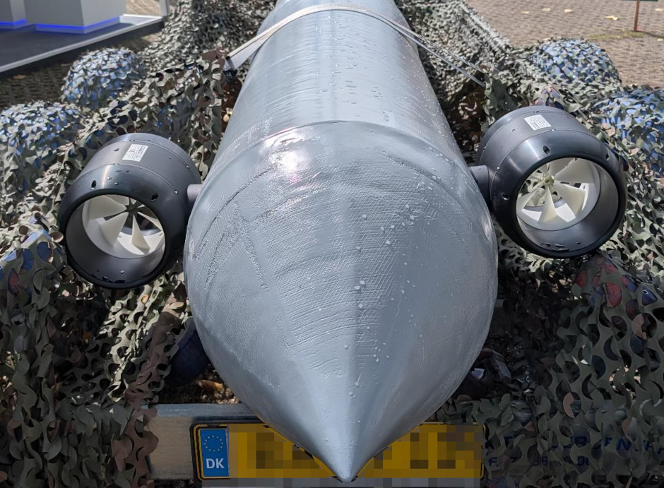 Denmark underwater drone AUV Shadowfin