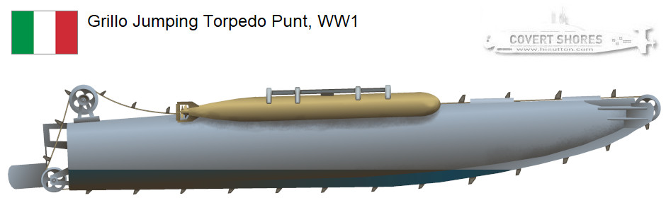 Grillo Italian Jumping Torpedo Boat Of WW1