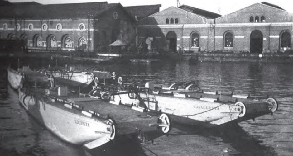 Grillo Italian Jumping Torpedo Boat Of WW1