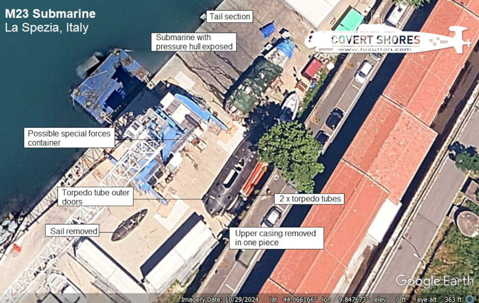 GSE M23 submersible- Covert Shores