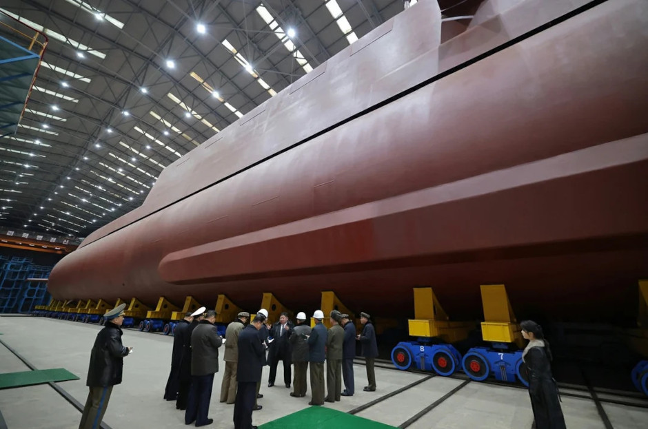 North Korea’s first nuclear submarine