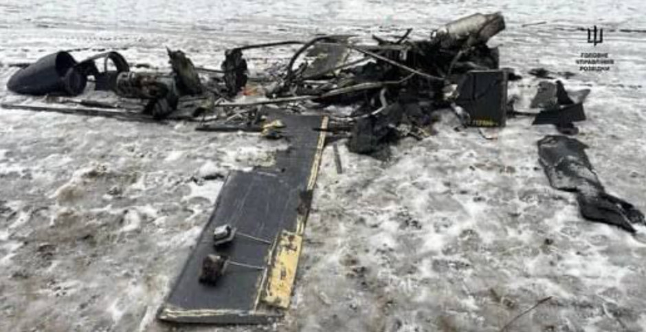 Russia's Geran-5 Low-Cost cruise missile drone crash site