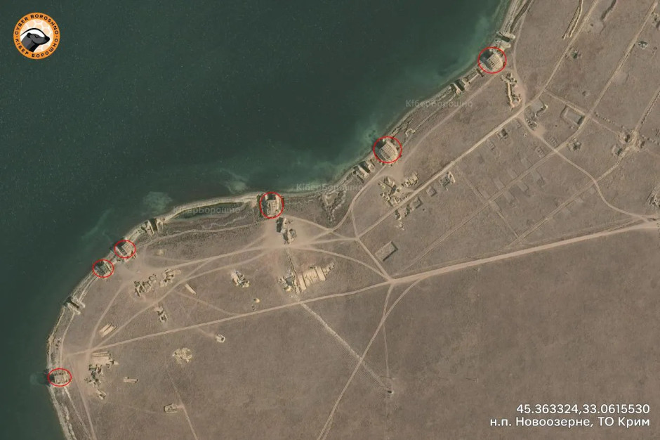 Russian Surface Drone (USV) Base, Crimea