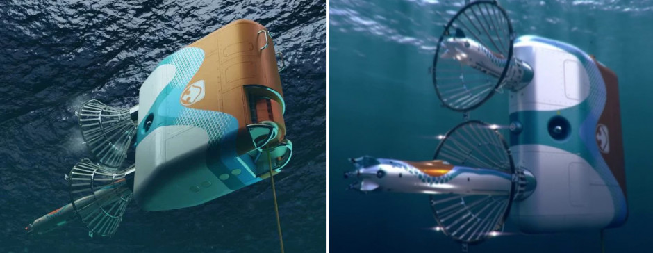 Russian Octavis underwater drone