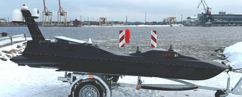 Ukrainian USV Fog - Latvia