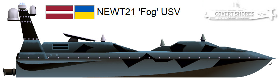 Ukrainian USV Fog - Latvia