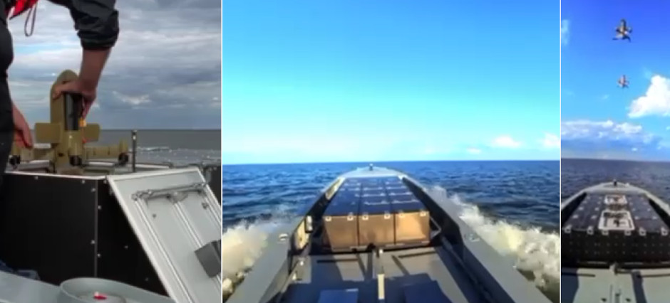 Ukrainian Magura MV11 Anti-Air Surface Drone (USV)