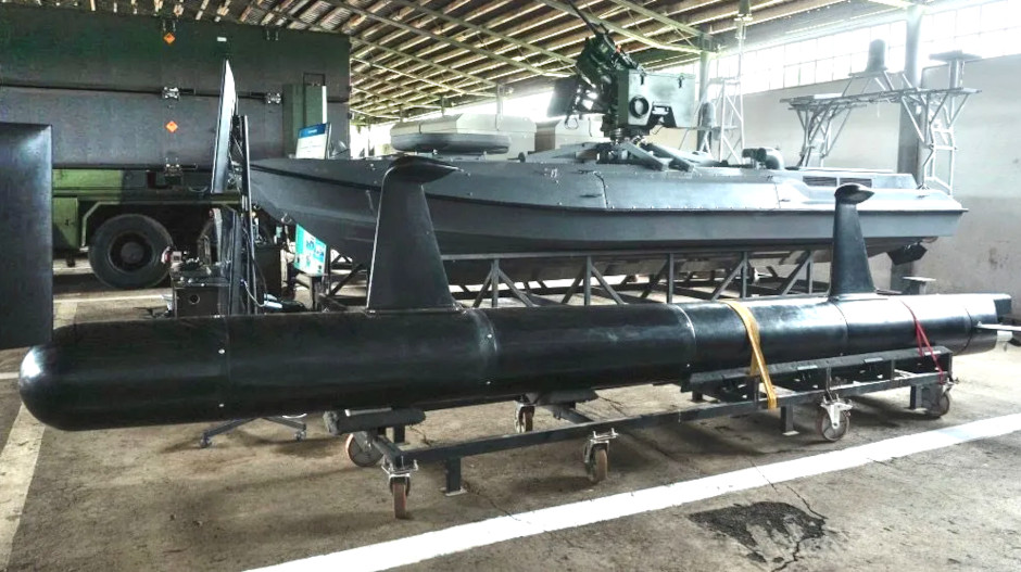 Ukrainian Navy Underwater Drone (AUV / UUV)