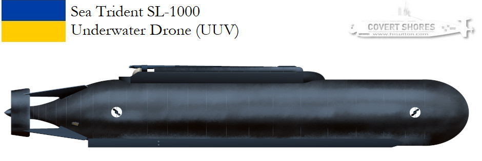 Sea Trident SL-1000 underwater Drone (AUV / UUV)
